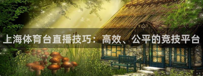 劲爆体育nba在线直播播球帝：上海体育台直播技巧：高效、公平的竞技平台